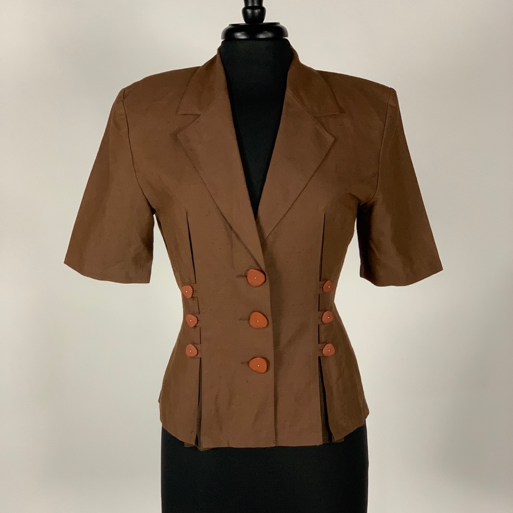 Vintage Linen S/S Jacket